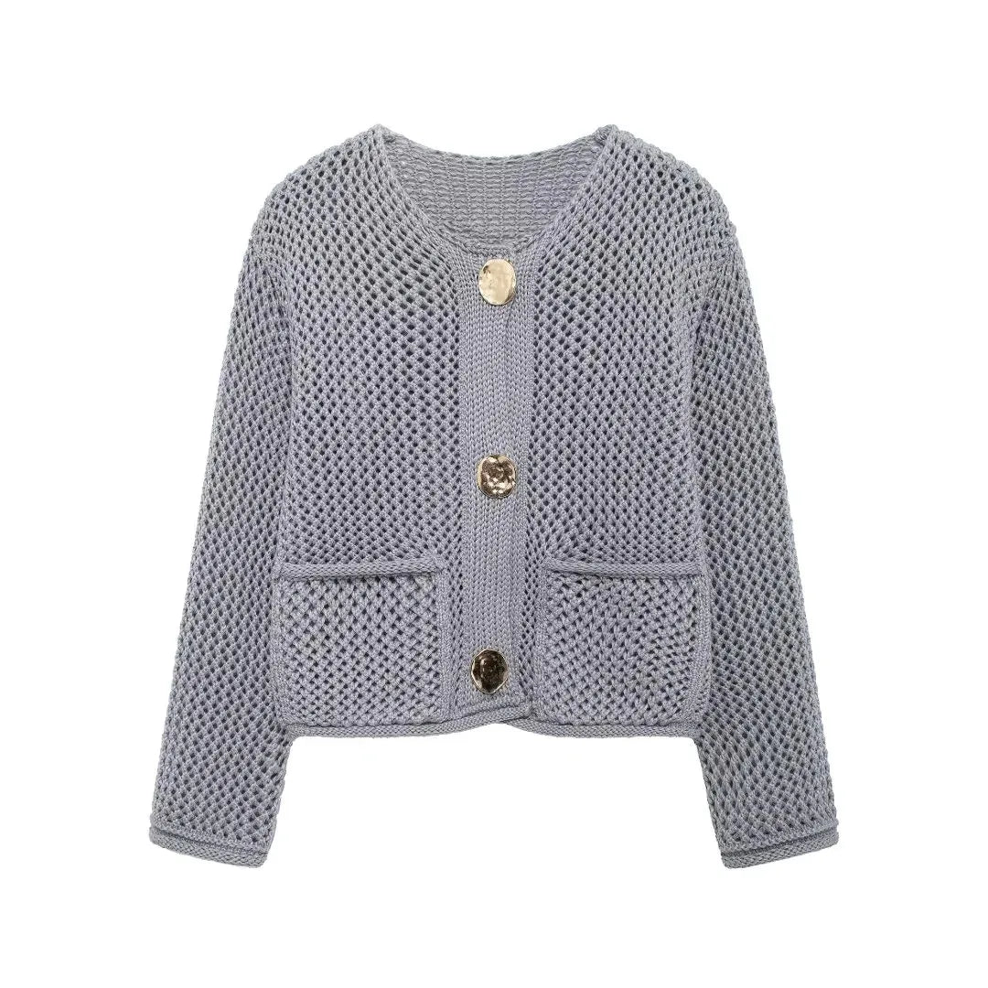 Yvonne Denholm Elegant Knit Cardigan