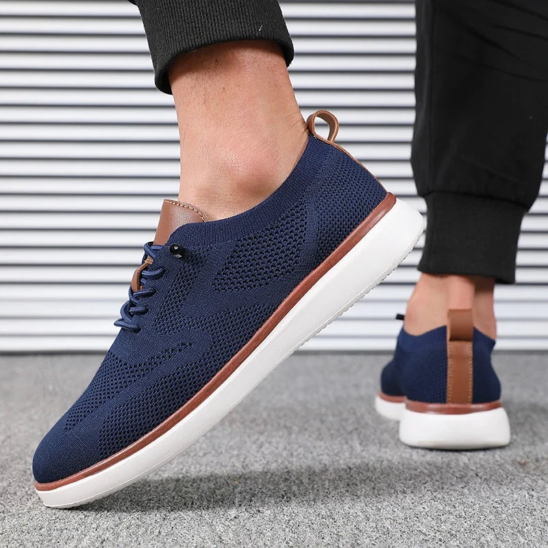 Honorine Edgerton Cutout Knit Trainers