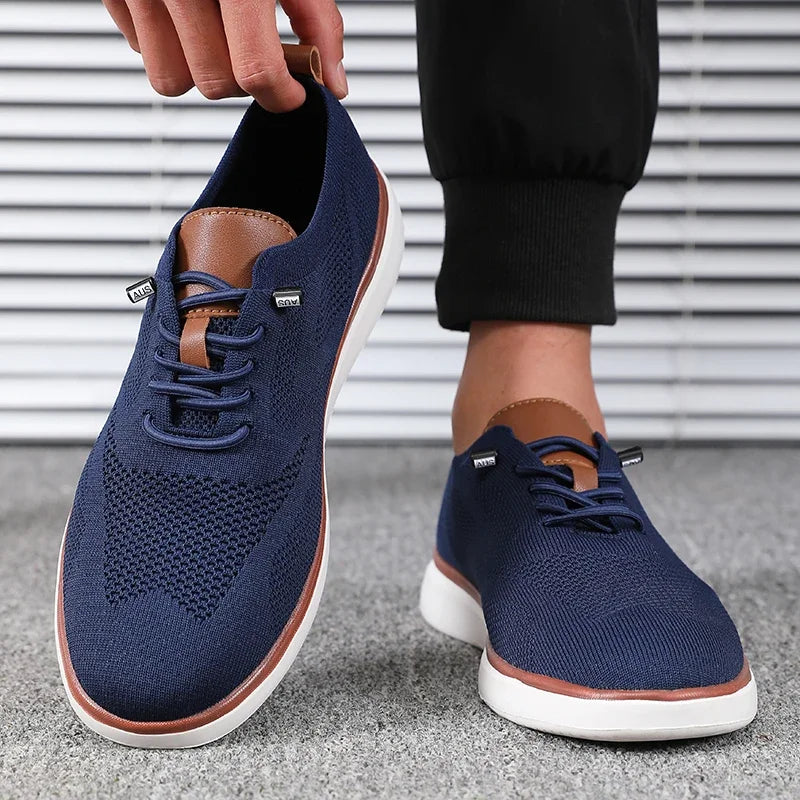 Honorine Edgerton Cutout Knit Trainers