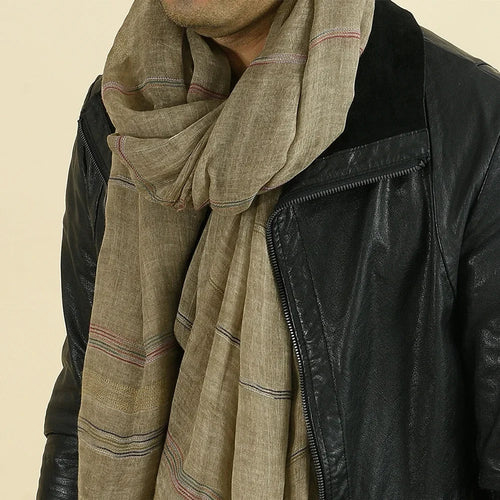 Alaric Kesteven Fringed Scarf