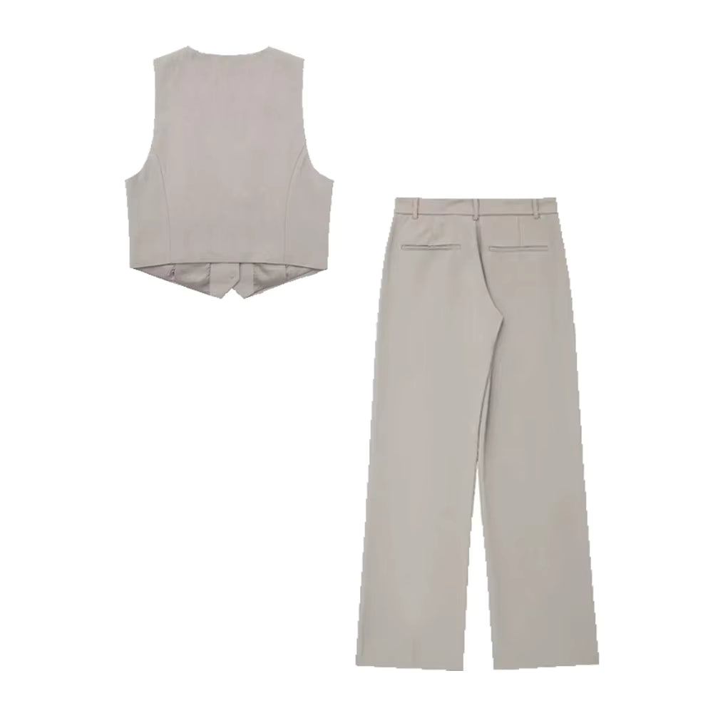Beatrice Dunmore Argyle Knit Matching Set