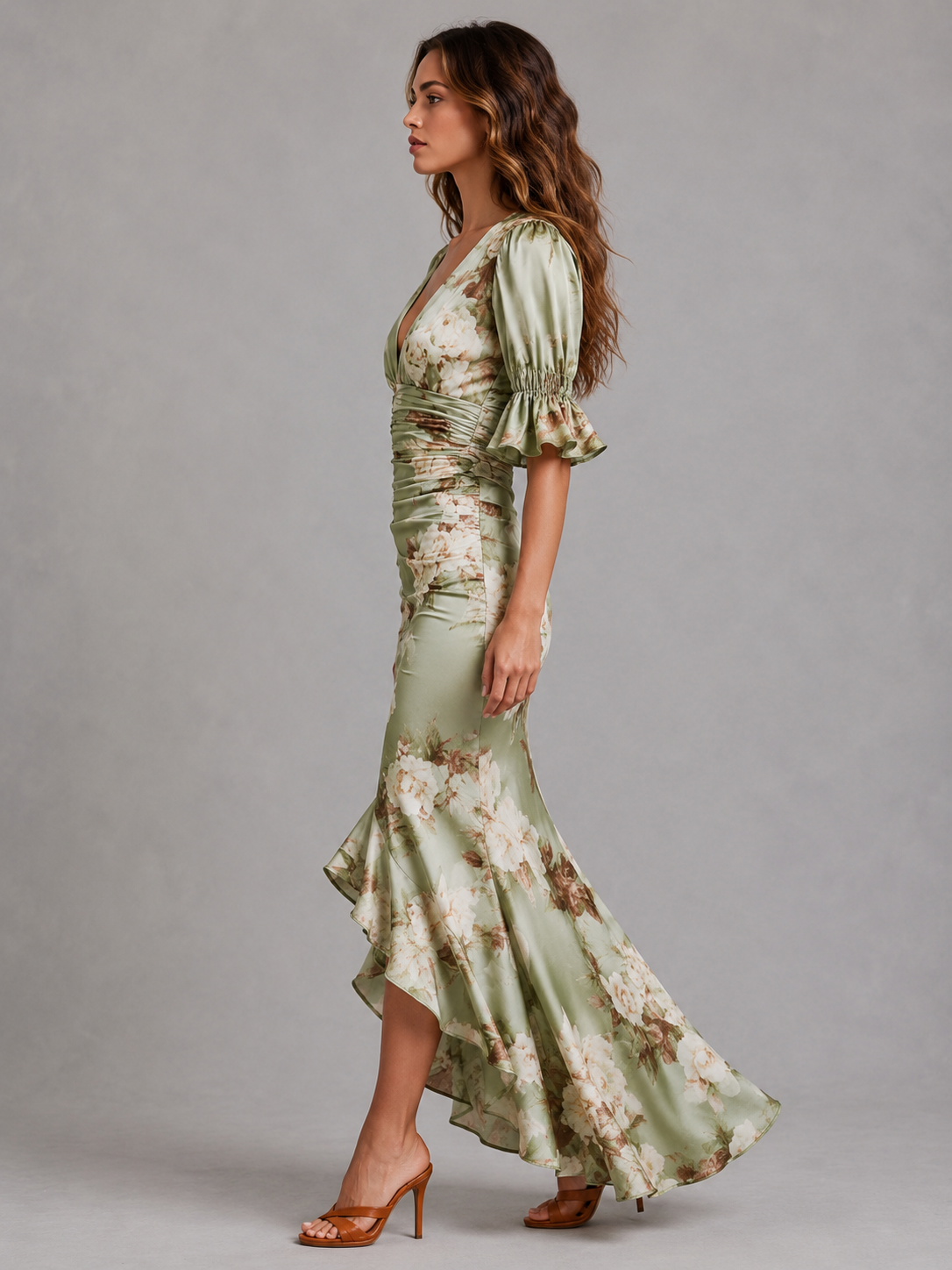 Violette Inglewood Draped Wedding Guest Dress