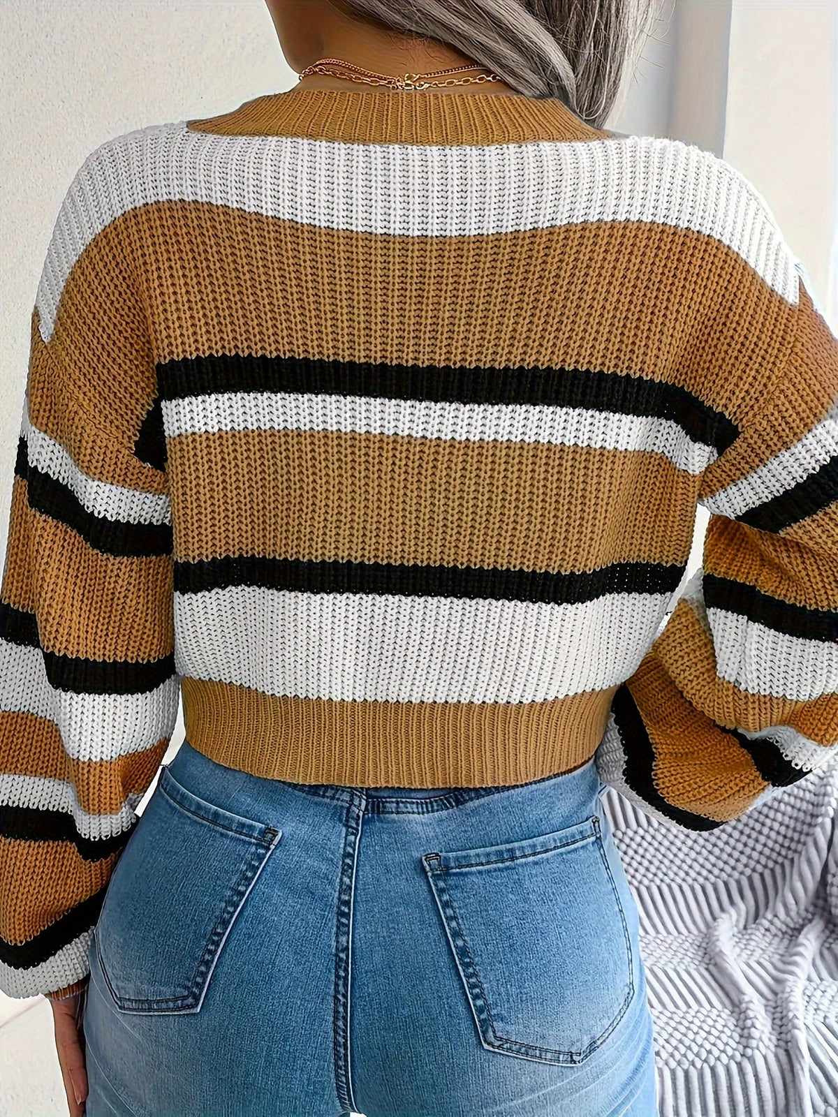Felicity Quenby Puff Shoulder Sweater