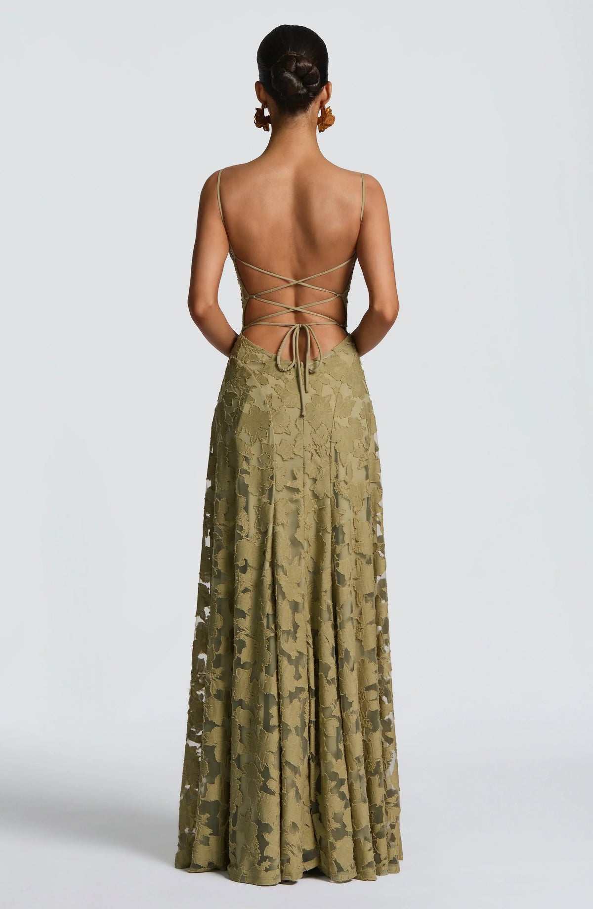 Cristina Aldwin Flowing Occasion Maxi Dress