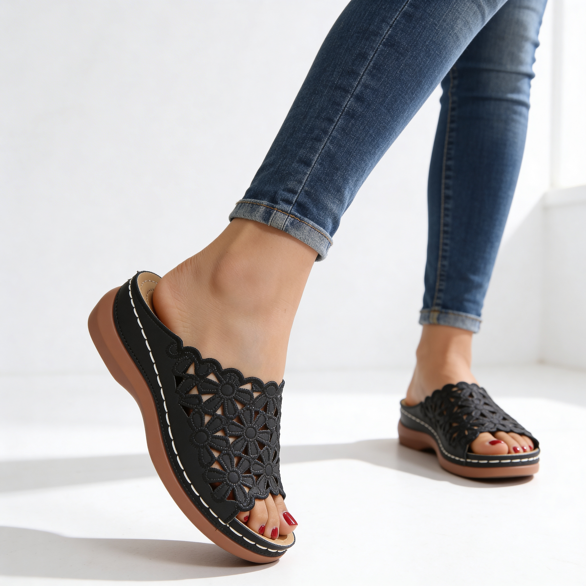 Renata Pelham Orthopedic Sandals