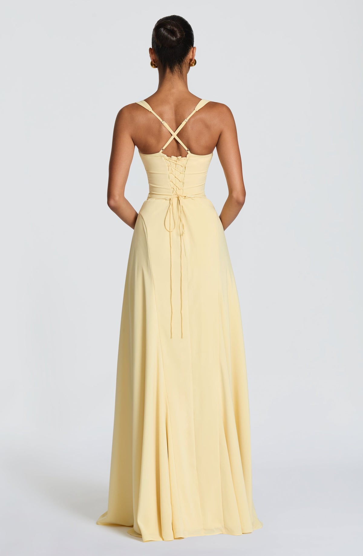 Irie Pinehurst Lace Up Floaty Maxi Dress