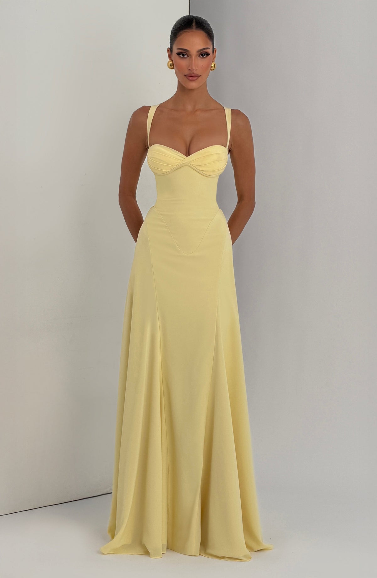 Irie Pinehurst Lace Up Floaty Maxi Dress