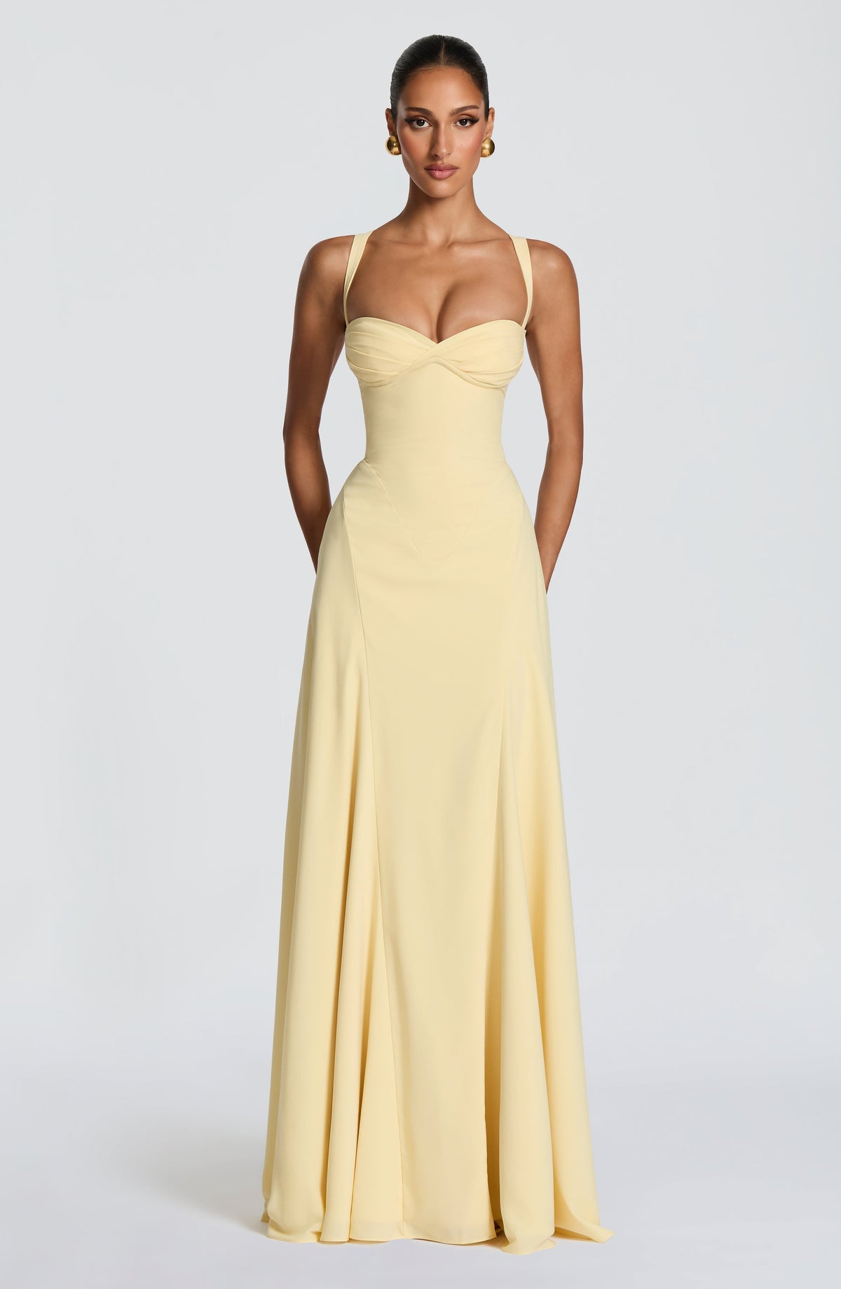 Irie Pinehurst Lace Up Floaty Maxi Dress