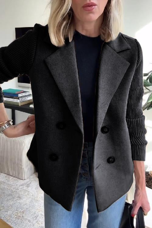 Sorelle Whitlock Contrast Sleeve Blazer