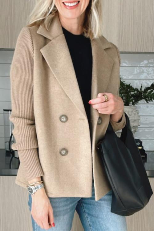 Sorelle Whitlock Contrast Sleeve Blazer