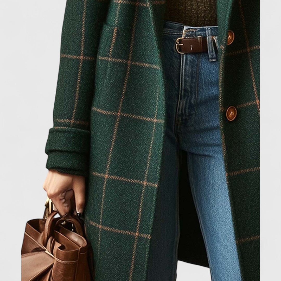 Evelyn Uppingham Heritage Check Coat