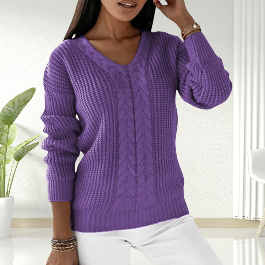 Oriana Underhill Nordic Knit Sweater