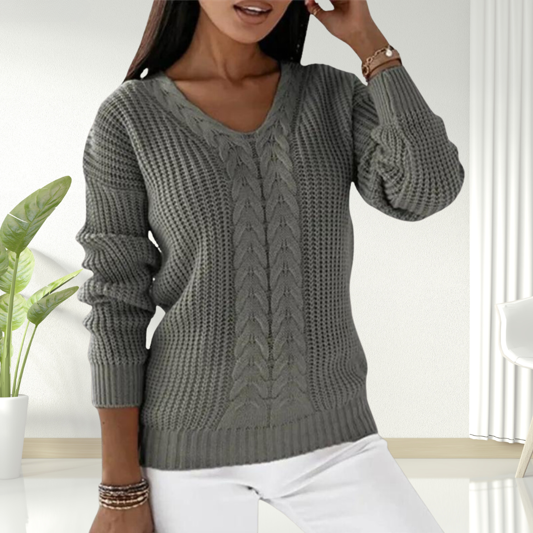 Oriana Underhill Nordic Knit Sweater