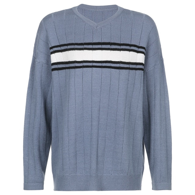 Seraphine Vasseur Argyle Knit Sweater