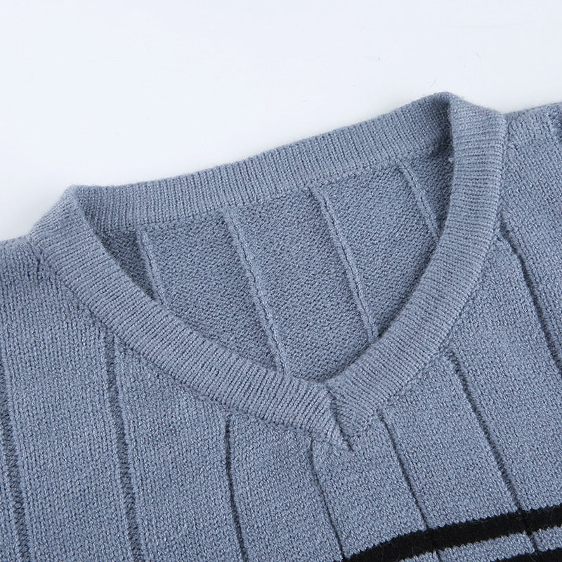 Seraphine Vasseur Argyle Knit Sweater