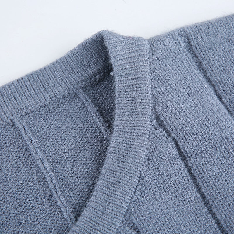 Seraphine Vasseur Argyle Knit Sweater