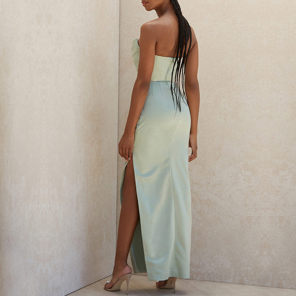 Yvette Thorne Floor Length Wedding Guest Dress